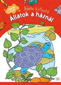 Állatok a háznál - Bűvös kifestő