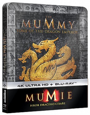 Mumie - Hrob dračího císaře (Steelbook, UHD + BD)