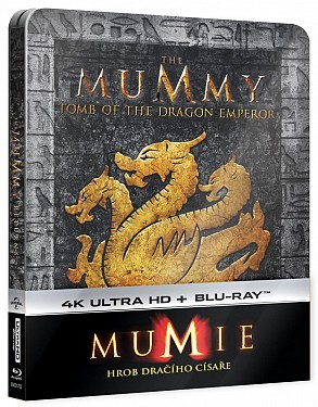 Mumie - Hrob dračího císaře (Steelbook, UHD + BD)