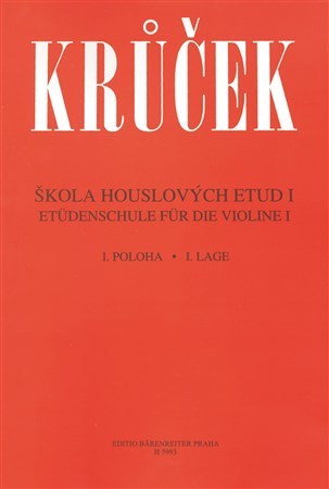 Škola houslových etud I - Václav Krůček