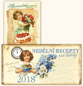 Slavnostní recepty + Stolní kalendář nedělní menu 2018