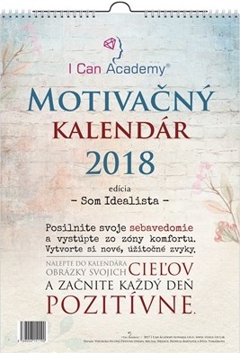 I Can Academy Motivačný kalendár 2018
