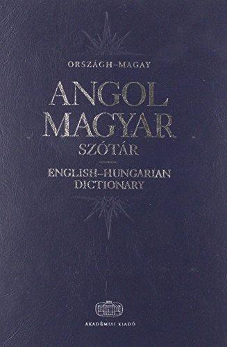 Angol-magyar szótár + NET (műbőrkötéses)