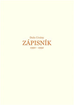 Zápisník 1990 - 1992