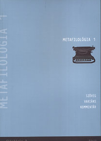 Metafilológia 1.