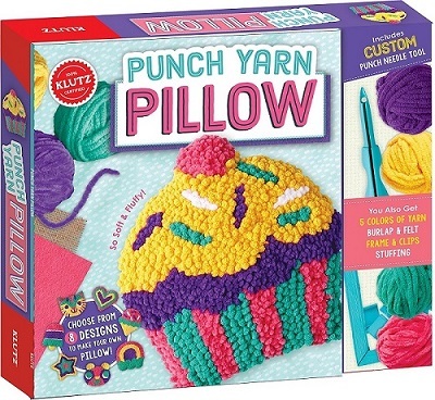 Punch Yarn Pillow Arts and Craft Kit