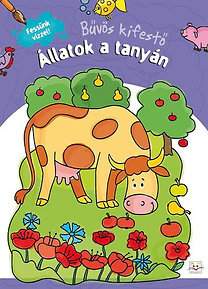 Állatok a tanyán - Bűvös kifestő
