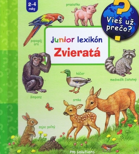 Kniha Zvieratá - junior lexikón