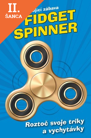 Lacná kniha Fidget Spinner - Rotující zábava