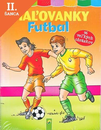Lacná kniha Maľovanky - Futbal