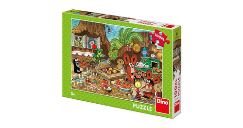 Dino Toys Puzzle Krtko v kuchyni 100 XL Dino