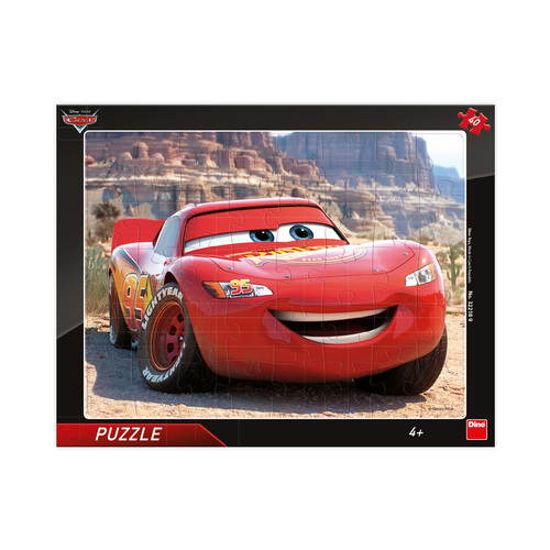 Puzzle Cars: McQueen 40 Dino