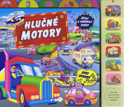 Kniha Hlučné motory - zvuková knižka