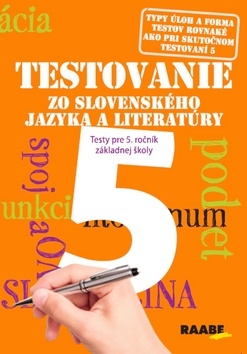 Kniha Testovanie 5 - Slovenský jazyk a literatúra pre 5. ročník