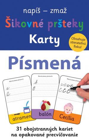 Kniha Písmená - Šikovné pršteky