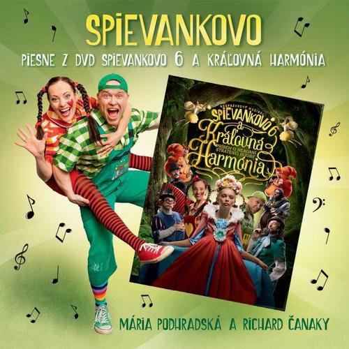 Podhradská/Čanaky - Piesne z DVD Spievankovo 6 a Kráľovná Harmónia  CD