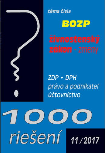 1000 riešení 11 2017