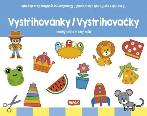 Kniha Vystřihovánky - modrý sešit (CZ/SK vydanie)