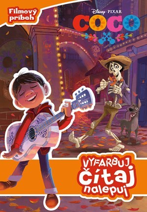 Kniha Coco - Vyfarbuj, čítaj, nalepuj - Kolektív autorov