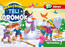 Karácsonyi téli örömök - 3D könyv