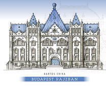 Budapest rajzban - Erika Bartos