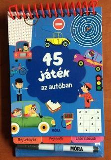 45 játék az autóban - rejtvények, fejtörők, labirintusok