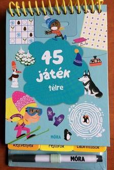45 játék télre - rejtvények, fejtörők, labirintusok
