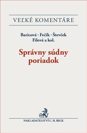 Správny súdny poriadok - Komentár - Kolektív autorov