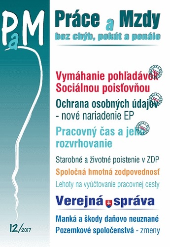 Práce a Mzdy 12 2017