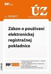 UZZ 16 2017 Zákon o používaní elektronickej registračnej pokladnice