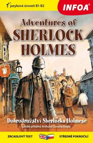 Kniha Dobrodružství Sherlocka Holmese / Adventures of Sherlock Holmes - Zrcadlová četba