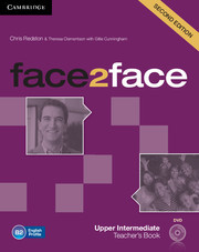 Face 2 Face 4 Upper Intermediate Teacher's Book + DVD