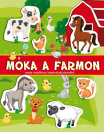 Móka a farmon-mesés modellkönyv társasjátékkal