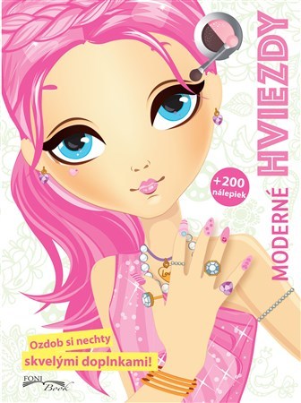 Kniha Moderné hviezdy - Ozdob si nechty skvelými doplnami!