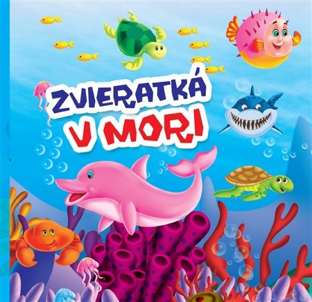 Kniha Zvieratká v mori - malé leporelo