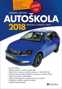 Kniha Autoškola 2018 CZ - Ondřej Weigel