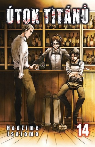 Kniha Útok titánů 14