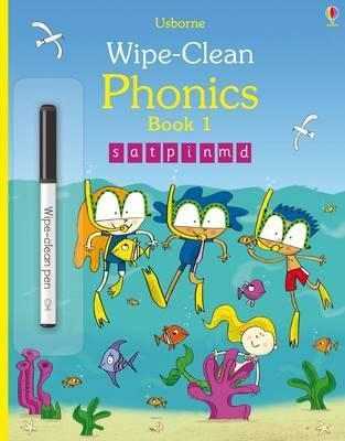 Wipe-Clean Phonics - Book 1