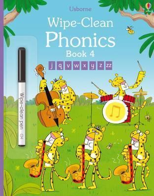 Wipe-Clean Phonics - Book 4