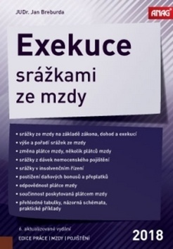Kniha Exekuce srážkami ze mzdy 2018 - Breburda Jan