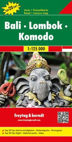 Bali - Lombok - Komodo - 1: 125 000