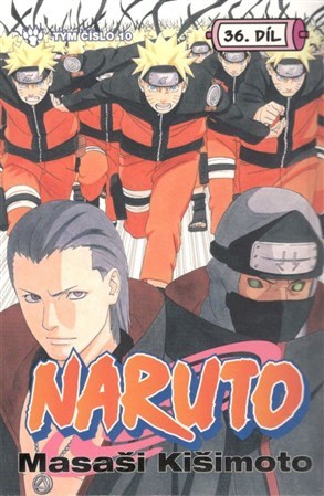 Kniha Naruto 36 - Tým číslo 10