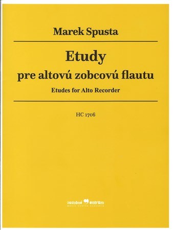 Etudy pre altovú zobcovú flautu - Marek Spusta