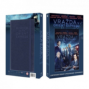 Vražda v Orient expresu (2017) limitovaná edice moleskine  BD