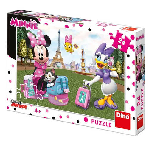 Puzzle 24 Minnie v Paříži