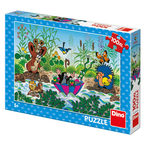 Dino Toys Puzzle Krtková plavba v dáždniku 100 XL Dino