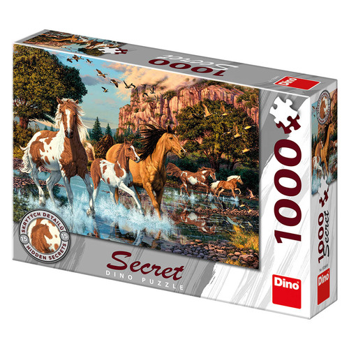 Dino Toys Puzzle Kone 1000 secret collection Dino