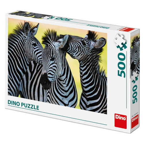 Dino Toys Puzzle Tri zebry 500 Dino