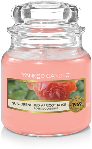 Yankee Candle sviečka malá Sun Drenched Apricot Rose