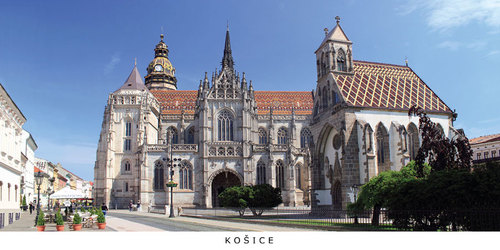 Pohľadnica panoráma Košice
